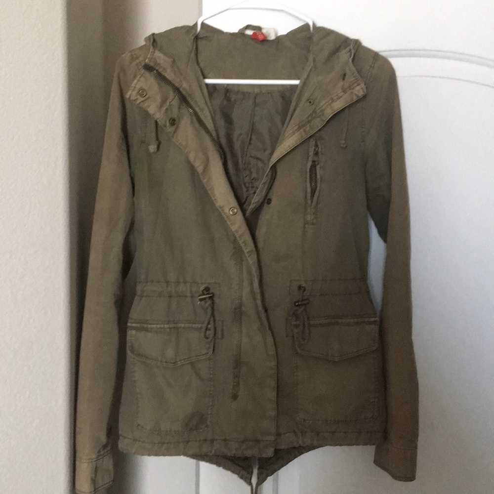 H&M hooded utility jacket